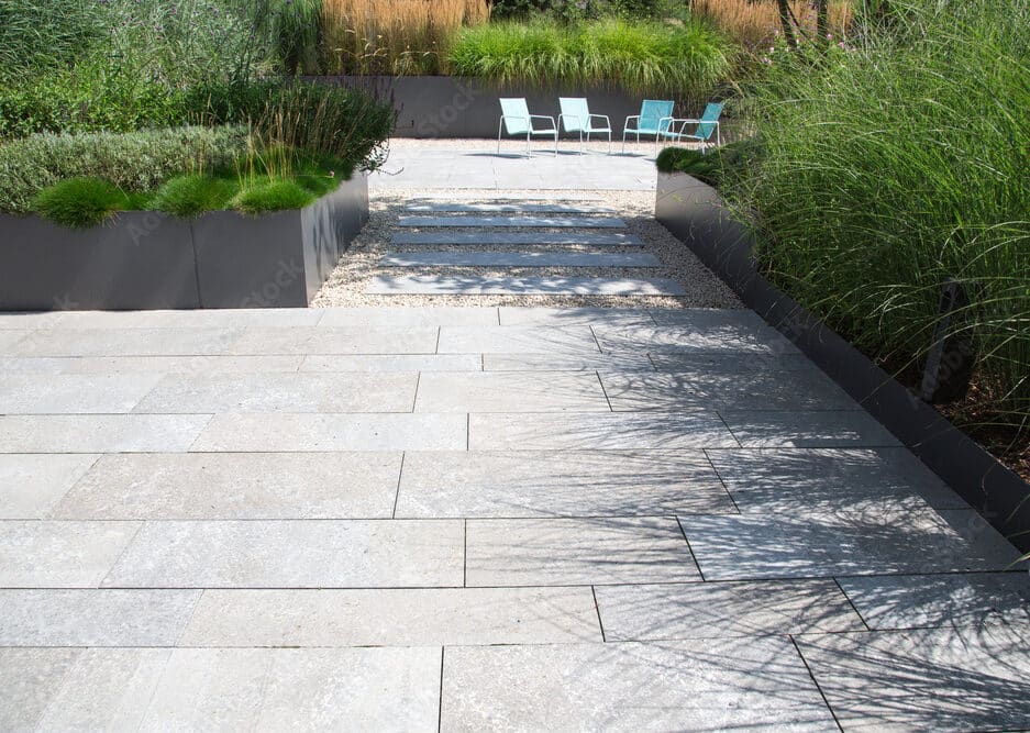Terrasse moderne sur mesure à Douai