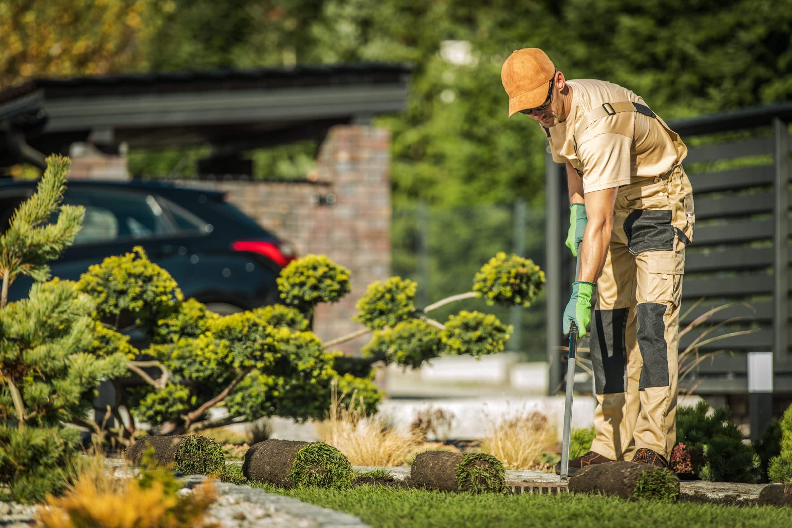 Travaux de jardinage d’automne à Douai