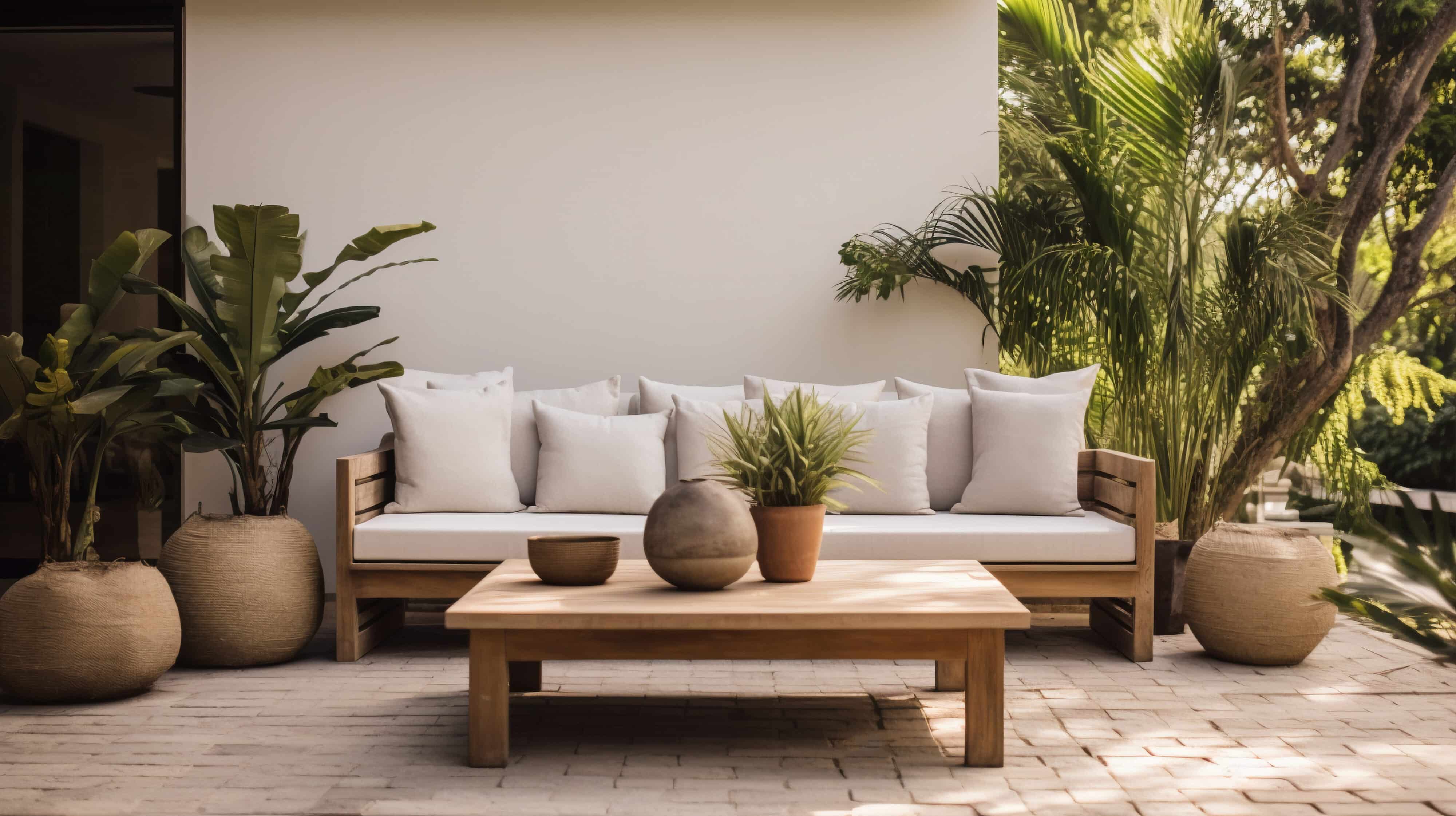 Terrasse moderne réalisée par un paysagiste à Douai